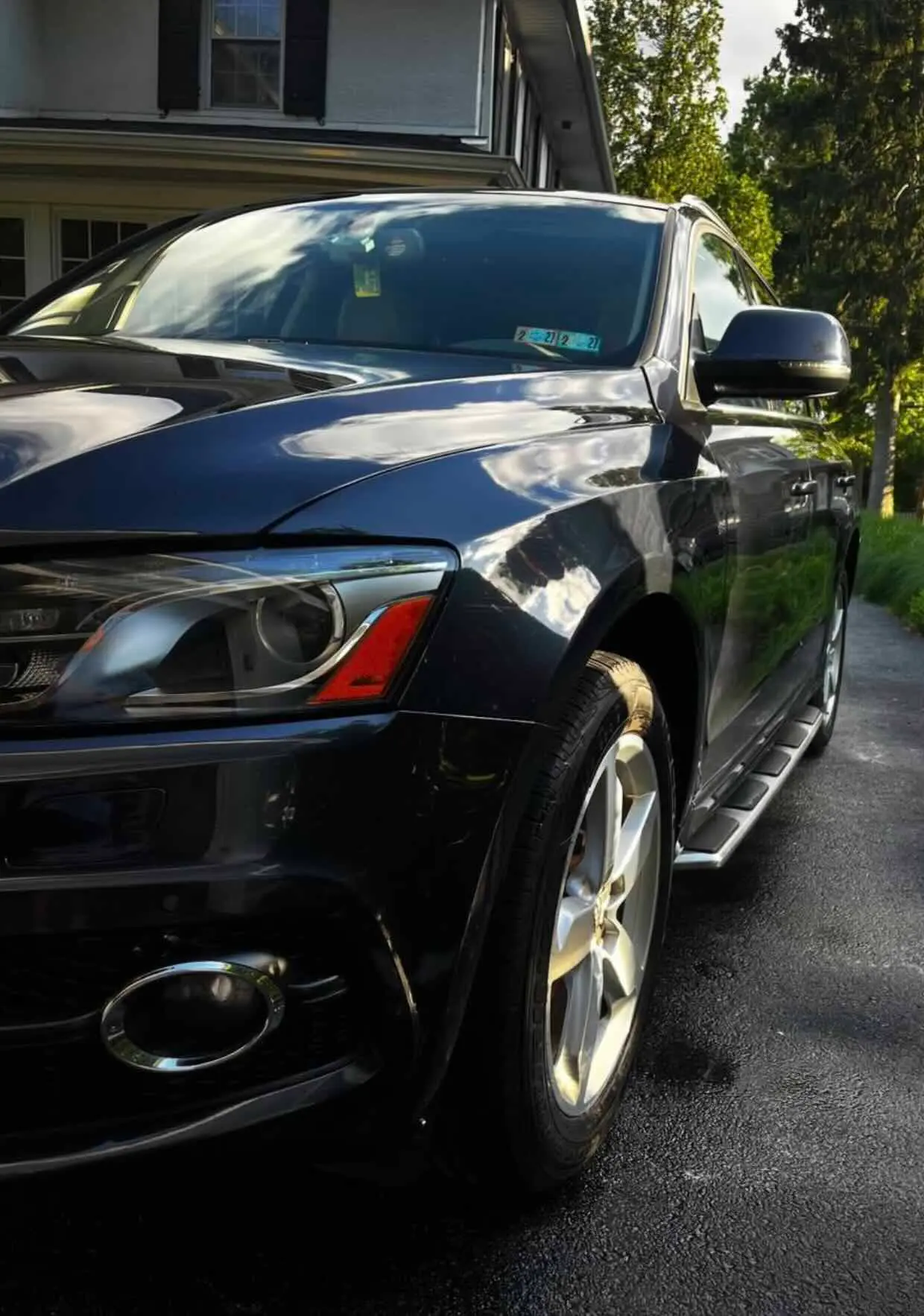 KJ Detailers — exterior wash in progress
